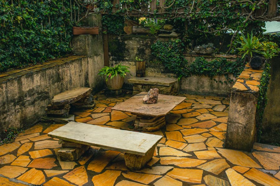 Stone Benches